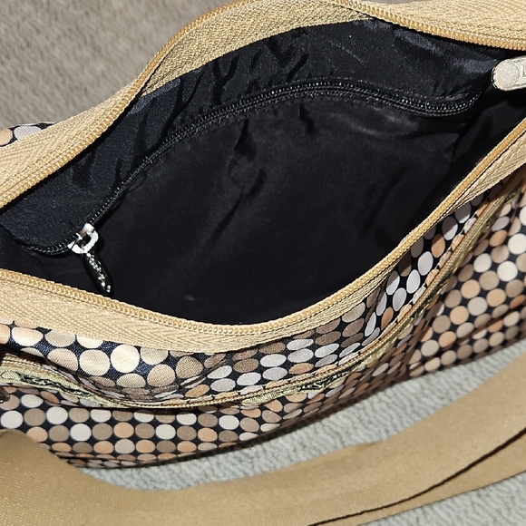 LeSportsac Classic Hobo Bag Tonal Dots - Picture 4 of 7